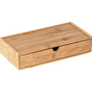 Markenware Wenko Aufbewahrungsbox "Terra" in Hellbraun - (B)28 x (H)6 x (T)14 cm günstig kaufen | limango