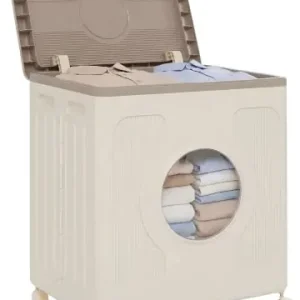 COSTWAY Aufbewahrungsbox faltbar 45 L in Taupe günstig kaufen | limango Sonderangebot