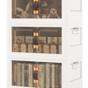 COSTWAY Aufbewahrungsbox 3er Set Faltbar in Weiß günstig kaufen | limango Top-Preis