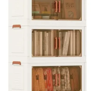 Super-Preis COSTWAY Aufbewahrungsbox mit Deckel 3 tlg. 62,5 cm breite in Weiß günstig kaufen | limango