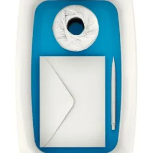 Leitz Aufbewahrungsbox MyBox Klein A5 mit Deckel ABS weiß/blau günstig kaufen | limango Begrenztes Angebot