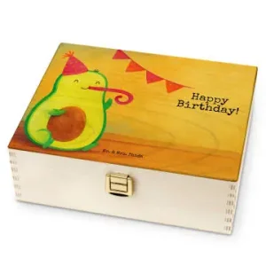 Mr. & Mrs. Panda Tee-Aufbewahrungsbox Avocado Geburtstag Design ... in Weiß günstig kaufen | limango Ausverkauf