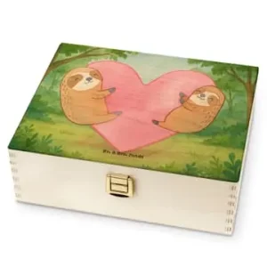 Jetzt Kaufen Mr. & Mrs. Panda Tee-Aufbewahrungsbox Faultiere Herz Design ohne... in Weiß günstig kaufen | limango