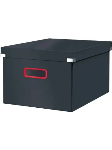Leitz Aufbewahrungsbox Click & Store Cosy mittel Karton grau günstig kaufen | limango Bestseller