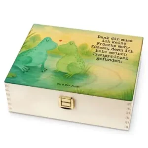 Mr. & Mrs. Panda Tee-Aufbewahrungsbox Frosch Liebe Design mit Sp... in Weiß günstig kaufen | limango Kostenloser Versand