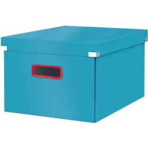 Leitz Aufbewahrungsbox Click & Store Cosy mittel Karton blau günstig kaufen | limango Preisknaller