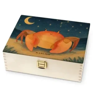 Bestpreis Mr. & Mrs. Panda Tee-Aufbewahrungsbox Sternzeichen Krebs Design ... in Weiß günstig kaufen | limango