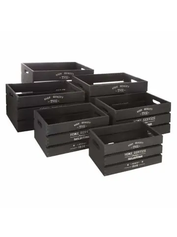 Atmosphera Créateur d'intérieur Aufbewahrungsboxen in grau günstig kaufen | limango Top-Angebot