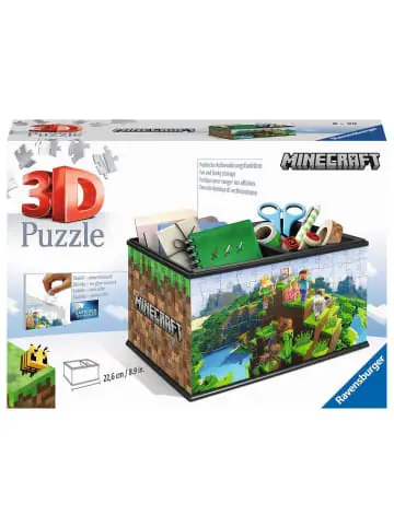 Ravensburger Ravensburger Puzzle 216 Teile Bauspiel Aufbewahrungsbox Minecraft in bunt günstig kaufen | limango Kostenfreie Lieferung