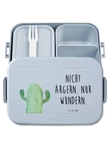 Mr. & Mrs. Panda Bento Box Kaktus Wut Motiv mit Spruch in Blau Pastell günstig kaufen | limango Heißes Angebot
