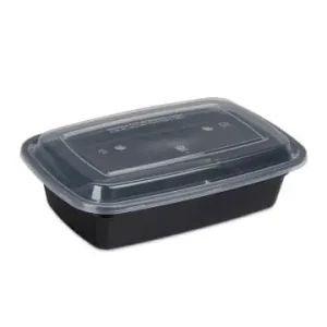 Schnäppchen relaxdays 10x Meal Prep Boxen in Schwarz/ Transparent günstig kaufen | limango