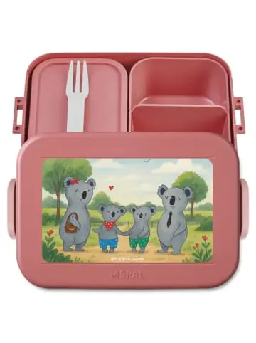 Mr. & Mrs. Panda Bento Box Koala Familie zwei Design ohne Spruch in Rot Pastell günstig kaufen | limango Kracherpreis