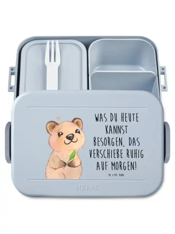 Nur Für Kurze Zeit Mr. & Mrs. Panda Bento Box Quokka Happy Motiv mit Spruch in Blau Pastell günstig kaufen | limango