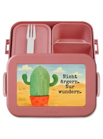 Mr. & Mrs. Panda Bento Box Kaktus Wut Design mit Spruch in Rot Pastell günstig kaufen | limango Abverkauf
