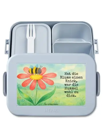 Mr. & Mrs. Panda Bento Box Hummel Blume Design mit Spruch in Blau Pastell günstig kaufen | limango Must-Have