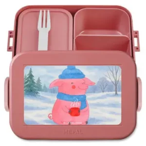 Mr. & Mrs. Panda Bento Box Schweinchen Glühwein Design ohne Spruch in Rot Pastell günstig kaufen | limango Direktkauf