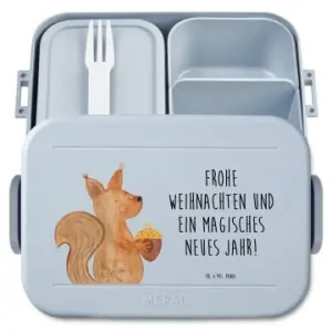 Mr. & Mrs. Panda Bento Box Eichhörnchen Weihnachten Motiv mit Sp... in Blau Pastell günstig kaufen | limango Geprüft