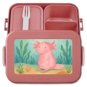 Mr. & Mrs. Panda Bento Box Axolotl Niedlich Design ohne Spruch in Rot Pastell günstig kaufen | limango Geprüft