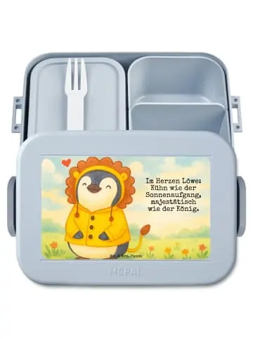 Mr. & Mrs. Panda Bento Box Löwe Astrologie Design mit Spruch in Blau Pastell günstig kaufen | limango Highlight