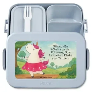 Nur Für Kurze Zeit Mr. & Mrs. Panda Bento Box Einhorn Ballerina Design mit Spruch in Blau Pastell günstig kaufen | limango