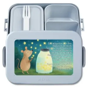 Mr. & Mrs. Panda Bento Box Maus Sterne Design mit Spruch in Blau Pastell günstig kaufen | limango Kracherpreis