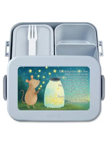 Mr. & Mrs. Panda Bento Box Maus Sterne Design mit Spruch in Blau Pastell günstig kaufen | limango Kracherpreis