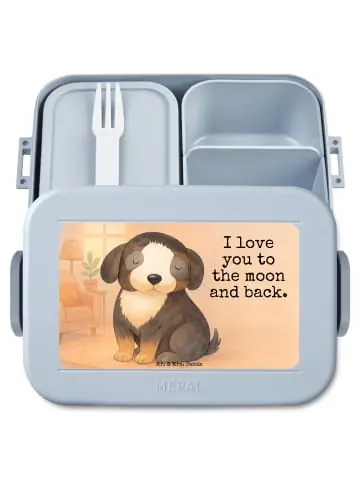 Mr. & Mrs. Panda Bento Box Hund Entspannen Design mit Spruch in Blau Pastell günstig kaufen | limango Jetzt Kaufen