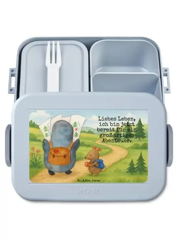 Mr. & Mrs. Panda Bento Box Pinguin & Maus Wanderer Design mit Sp... in Blau Pastell günstig kaufen | limango Jetzt Bestellen
