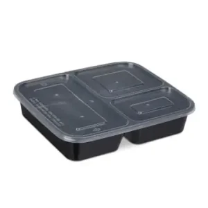 Top-Preis relaxdays 20 x Meal Prep Box in Schwarz/ Transparent günstig kaufen | limango