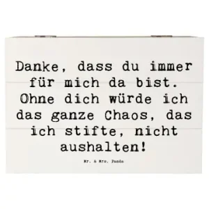 Mr. & Mrs. Panda Box Spruch Dankbarkeit für Freundschaft mit Spruch in Weiß günstig kaufen | limango Gratis Versand
