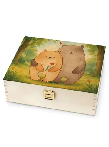 Mr. & Mrs. Panda Tee Box Bären Liebe Design ohne Spruch in Weiß günstig kaufen | limango Sonderaktion