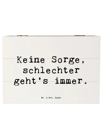 Mr. & Mrs. Panda Box Spruch Hoffnung in schwierigen Zeiten mit S... in Weiß günstig kaufen | limango Sale