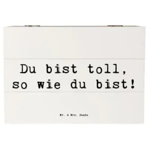 Solange Der Vorrat Reicht Mr. & Mrs. Panda Box Spruch Schulanfang Einzigartig mit Spruch in Weiß günstig kaufen | limango