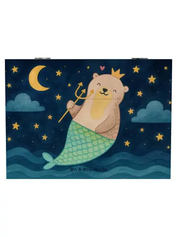 Garantierte Lieferung Mr. & Mrs. Panda Box Wassermann Astrologie Design ohne Spruch in Weiß günstig kaufen | limango