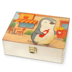 Mr. & Mrs. Panda Tee Box Pinguin Pommes Design ohne Spruch in Weiß günstig kaufen | limango Highlight