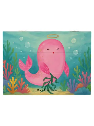 Kostenloser Rückversand Mr. & Mrs. Panda Box Sternzeichen Jungfrau Design ohne Spruch in Weiß günstig kaufen | limango