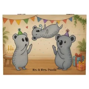 Mr. & Mrs. Panda Box Koalas Geburtstag Design ohne Spruch in Weiß günstig kaufen | limango Neu Im Sortiment