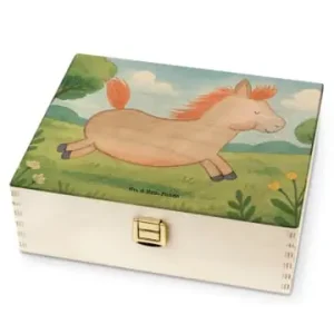 Sofort Bestellen Mr. & Mrs. Panda Tee Box Pferd Springen Design ohne Spruch in Weiß günstig kaufen | limango