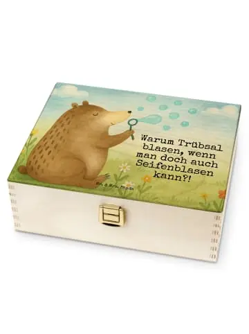 Mr. & Mrs. Panda Tee Box Bär Seifenblasen Design mit Spruch in Weiß günstig kaufen | limango Sonderaktion