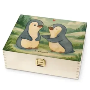 Mr. & Mrs. Panda Tee Box Pinguine trösten Design ohne Spruch in Weiß günstig kaufen | limango Preiswert