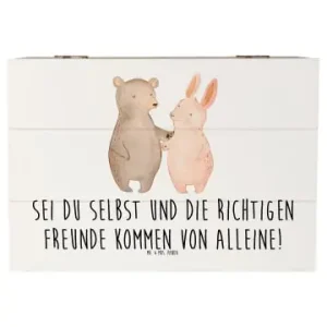 Wochenendangebot Mr. & Mrs. Panda Box Neue Freunde finden mit Spruch in Weiß günstig kaufen | limango