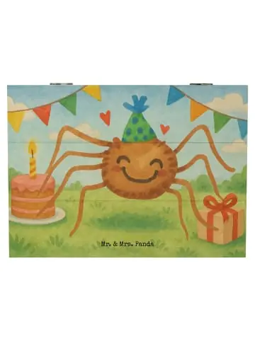 Mr. & Mrs. Panda Box Spinne Agathe Party Design ohne Spruch in Weiß günstig kaufen | limango Wochenendangebot