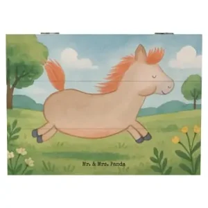 Finale Aktion Mr. & Mrs. Panda Box Pferd Springen Design ohne Spruch in Weiß günstig kaufen | limango