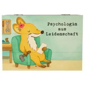 Mr. & Mrs. Panda Box Psychologin Leidenschaft Design mit Spruch in Weiß günstig kaufen | limango Knallerangebot