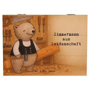 Kracherpreis Mr. & Mrs. Panda Box Zimmermann Leidenschaft Design mit Spruch in Weiß günstig kaufen | limango