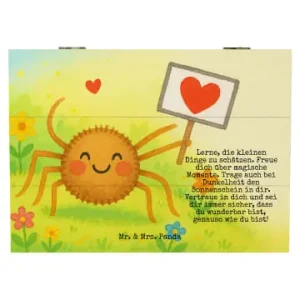 Mr. & Mrs. Panda Box Spinne Agathe Motivation Design mit Spruch in Weiß günstig kaufen | limango Sonderaktion