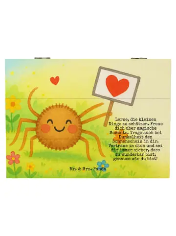 Mr. & Mrs. Panda Box Spinne Agathe Motivation Design mit Spruch in Weiß günstig kaufen | limango Sonderaktion