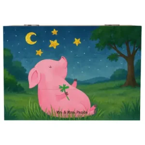 Mr. & Mrs. Panda Box Schwein Glück Design ohne Spruch in Weiß günstig kaufen | limango Heißes Angebot