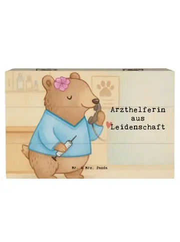 Mr. & Mrs. Panda Box Arzthelferin Leidenschaft Design mit Spruch in Weiß günstig kaufen | limango Sofort Bestellen