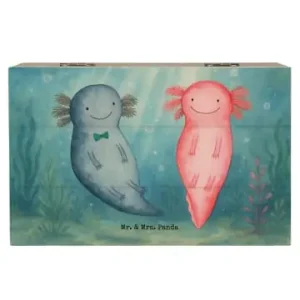 Mr. & Mrs. Panda Box Axolotl Liebe Design ohne Spruch in Weiß günstig kaufen | limango Direktkauf